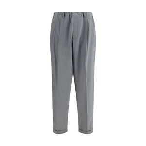 Magliano Wool Relaxed Fit Pants Men Gray Jeans & Pants